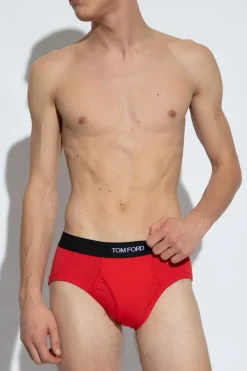 Tom Ford RED Briefs with logo