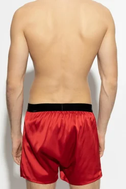 Tom Ford RED Silk lingerie shorts