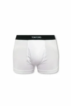 Tom Ford WHITE Boxers with logo