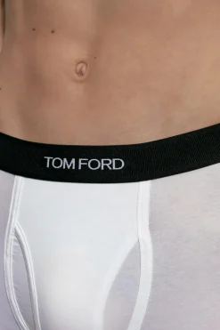 Tom Ford WHITE Boxers with logo