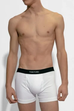 Tom Ford WHITE Branded boxers two-pack