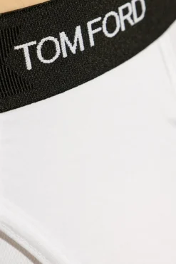 Tom Ford WHITE Briefs with logo