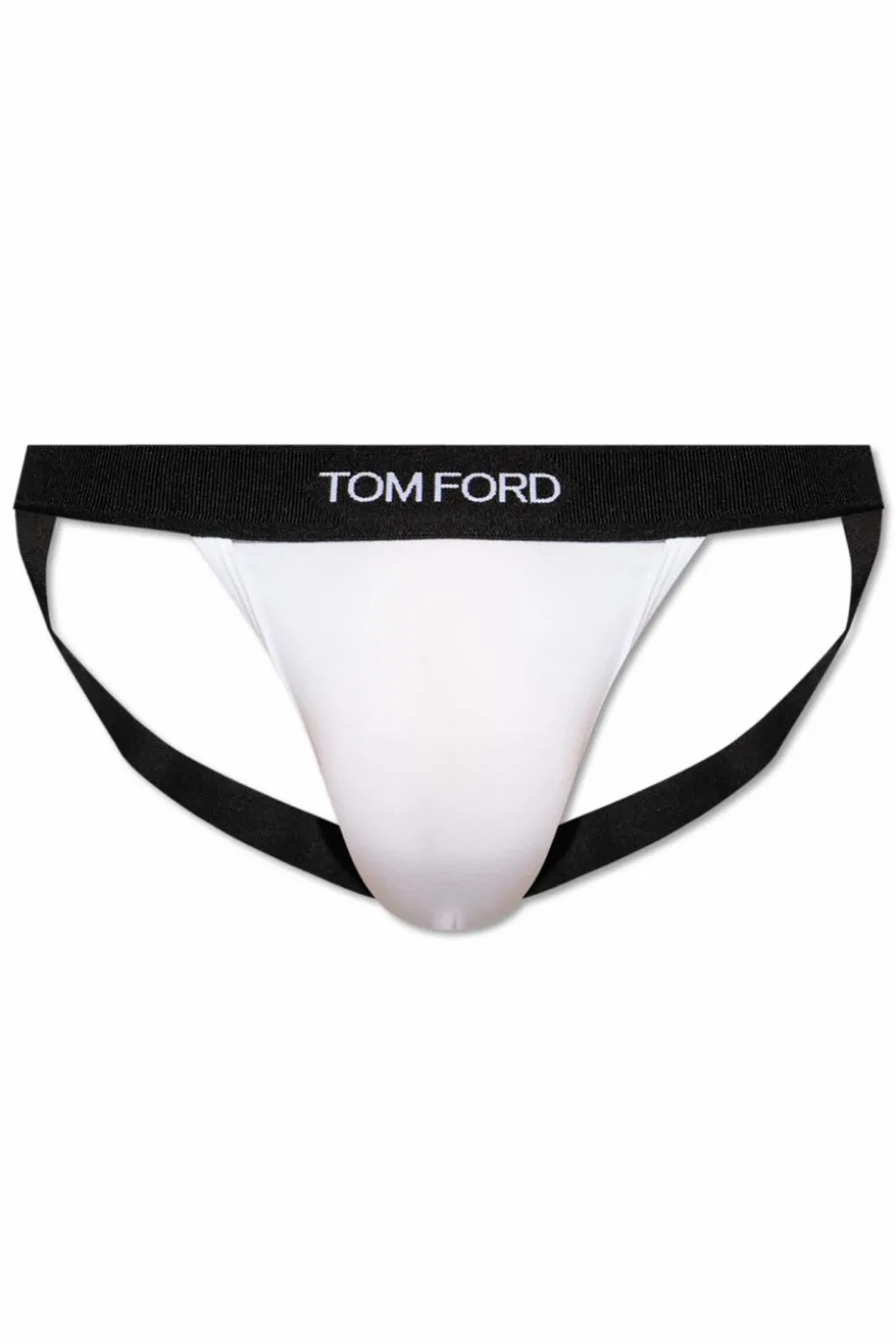 Tom Ford WHITE Jockstraps with logo