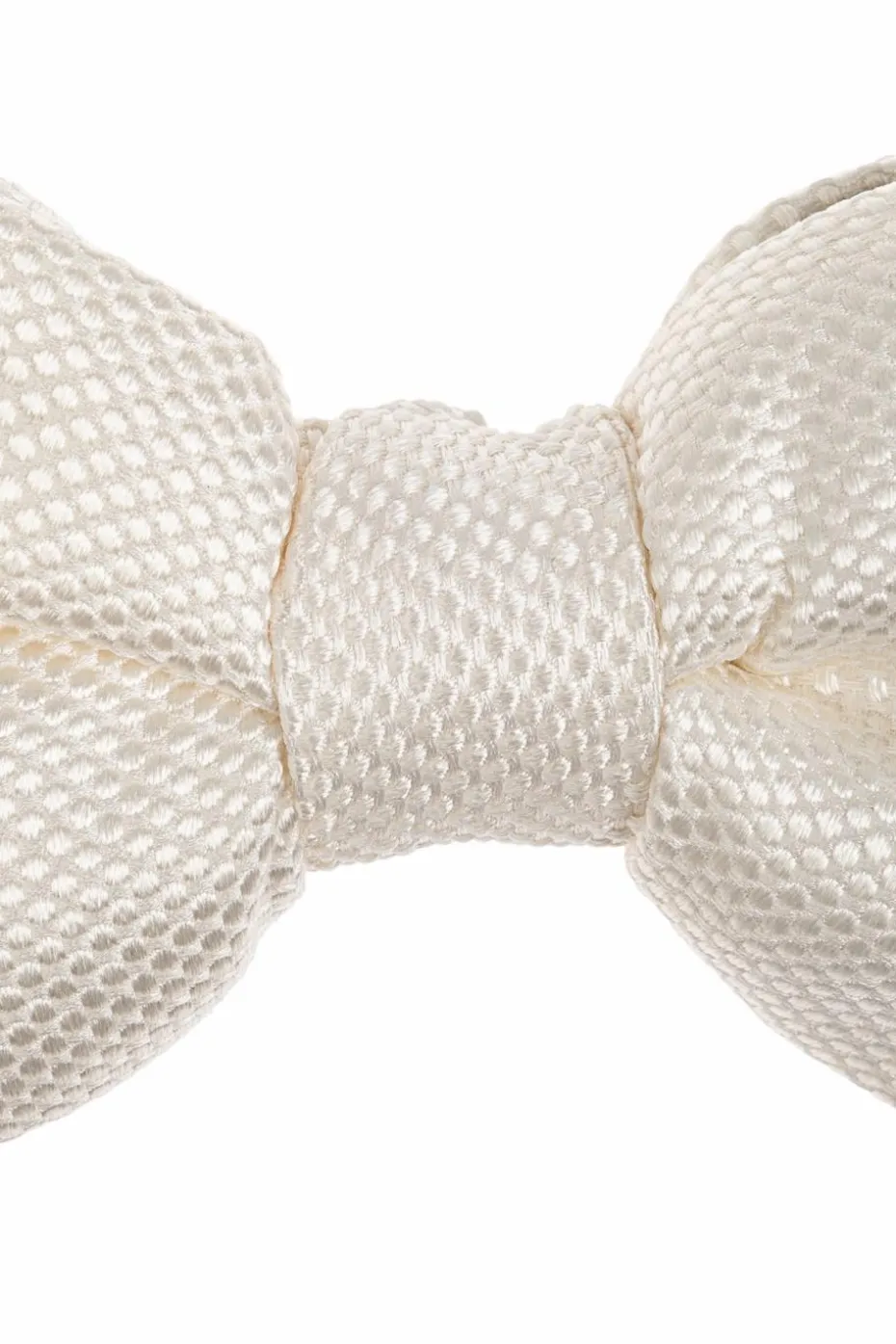 Tom Ford WHITE Silk bow tie