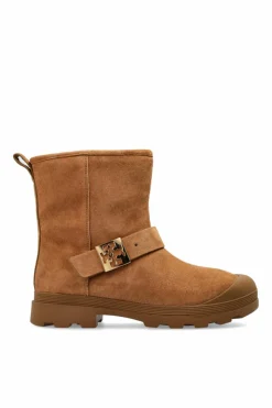 Tory Burch beige Leather ankle boots