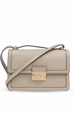 Tory Burch beige Shoulder Bag T-Monogram