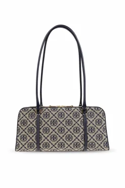 Tory Burch beige Shoulder bag T Monogram Small