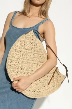 Tory Burch beige Shoulder bag `T Monogram`
