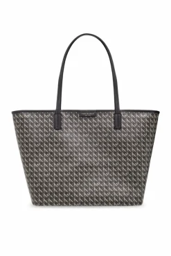 Tory Burch BLACK āBasketweaveā shopper bag