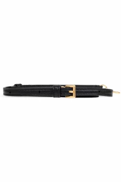 Tory Burch BLACK Belt Bag 'Fleming Soft'