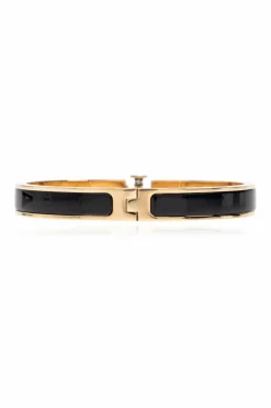 Tory Burch BLACK Bracelet with logo