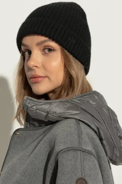 Tory Burch BLACK Cashmere Hat