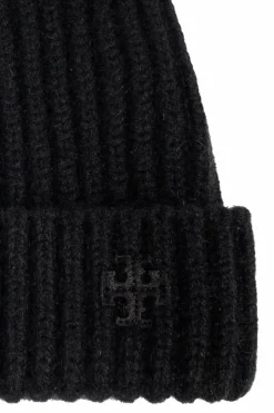 Tory Burch BLACK Cashmere Hat