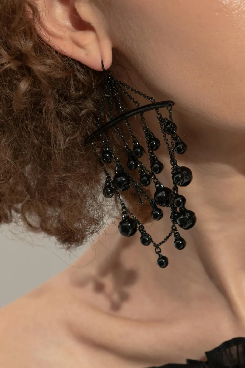 Tory Burch BLACK Earrings with pendants