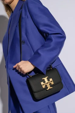 Tory Burch BLACK ‘Eleanor Small’ leather shoulder bag