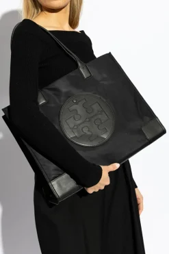 Tory Burch BLACK ‘Ella’ shopper bag