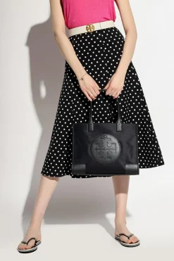 Tory Burch BLACK ‘Ella Small’ shopper bag