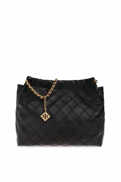 Tory Burch BLACK ‘Fleming Soft’ shoulder bag