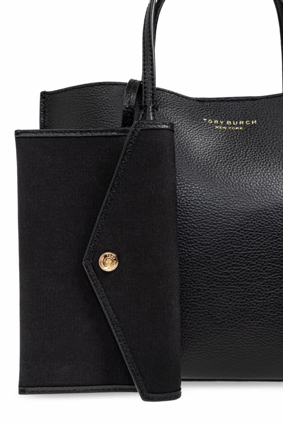 Tory Burch BLACK Handbag "Perry Small"