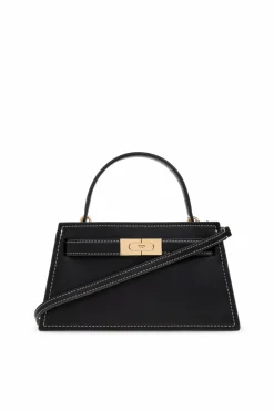 Tory Burch BLACK Handbag Petitie Lee Radziwill