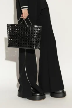 Tory Burch BLACK Leather bag ‘Market’