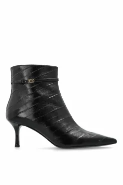 Tory Burch BLACK Leather ankle boots