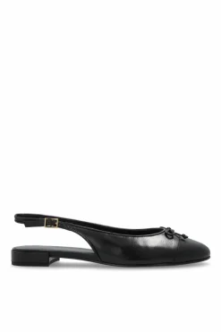 Tory Burch BLACK Leather ballet flats