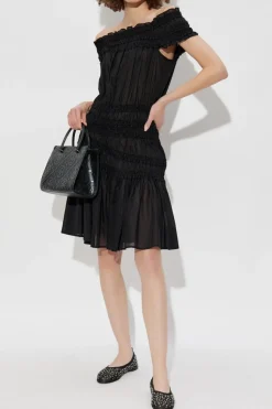 Tory Burch BLACK Off-the-shoulder dress