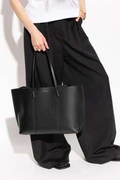 Tory Burch BLACK "Perry" shopper bag