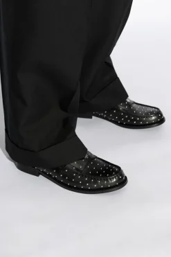 Tory Burch BLACK Shoes Lug type loafers