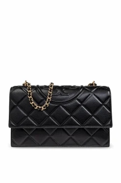 Tory Burch BLACK Shoulder bag Fleming