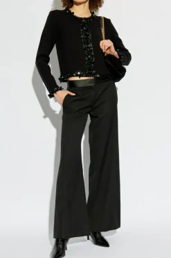Tory Burch BLACK Wool Cardigan