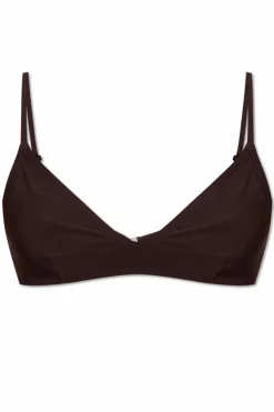 Tory Burch BROWN Bikini top