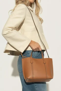 Tory Burch BROWN Handbag "Perry Small"