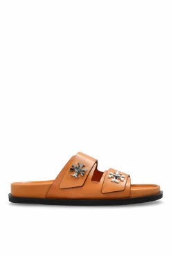 Tory Burch BROWN Leather slides
