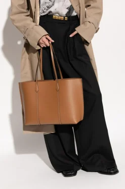 Tory Burch BROWN Shopper bag "Perry"
