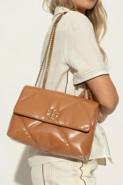 Tory Burch BROWN Shoulder bag "Kira Diamond"