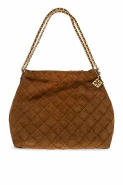 Tory Burch BROWN Shoulder bag Fleming Soft