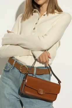 Tory Burch BROWN Shoulder Bag Robinson