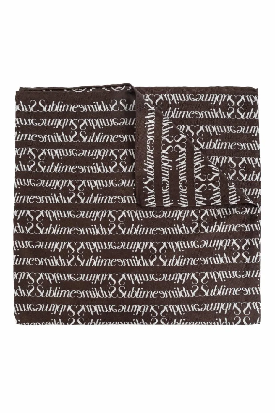 Tory Burch BROWN Silk scarf