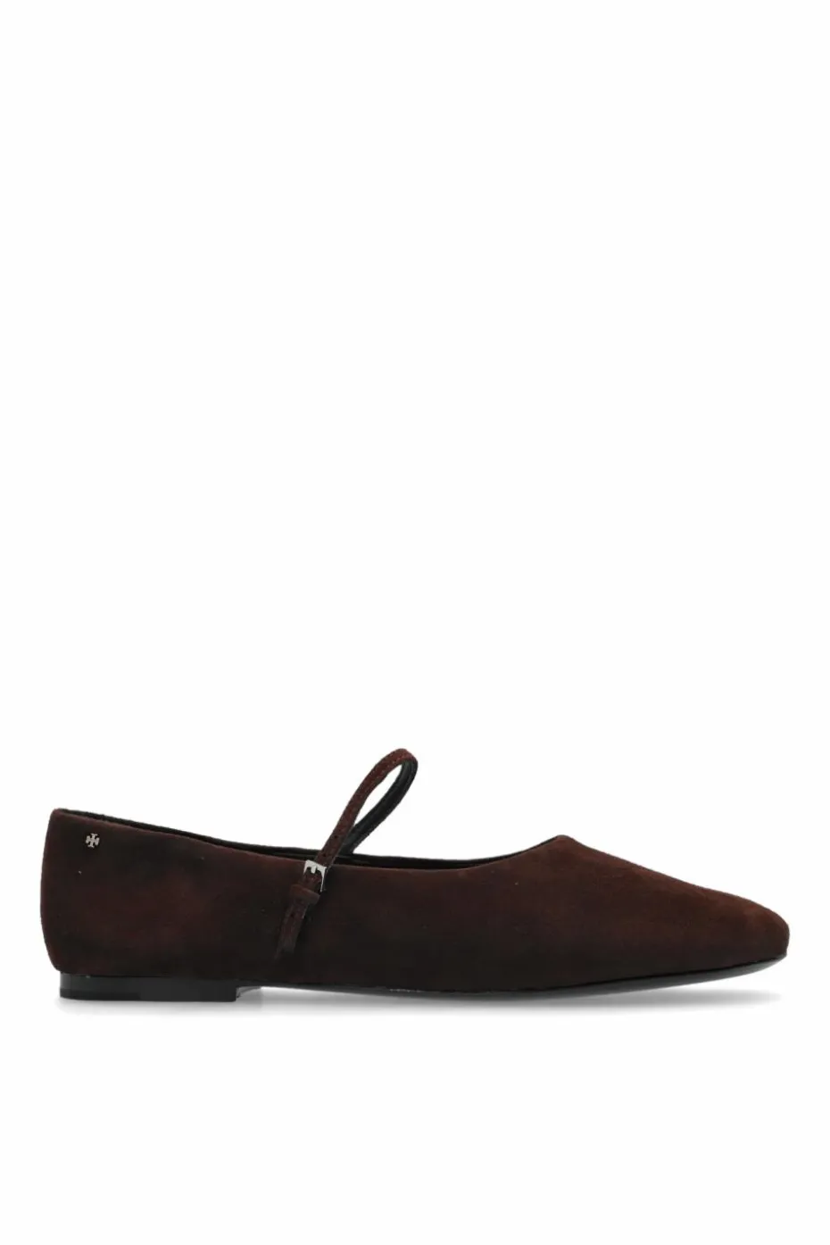 Tory Burch BROWN Suede ballet flats Mary Jane