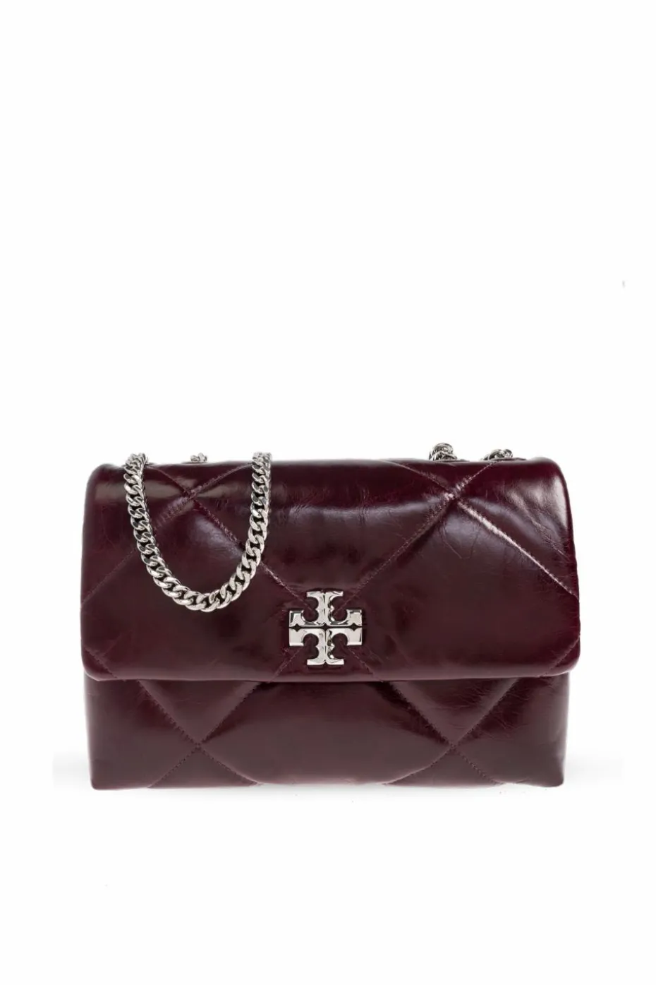 Tory Burch BURGUNDY Shoulder bag "Kira Diamond"