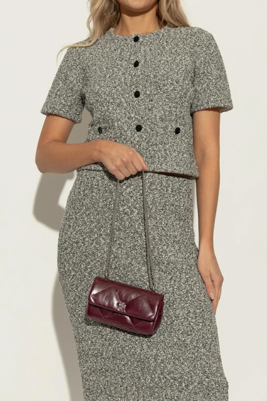 Tory Burch BURGUNDY Shoulder bag "Kira"