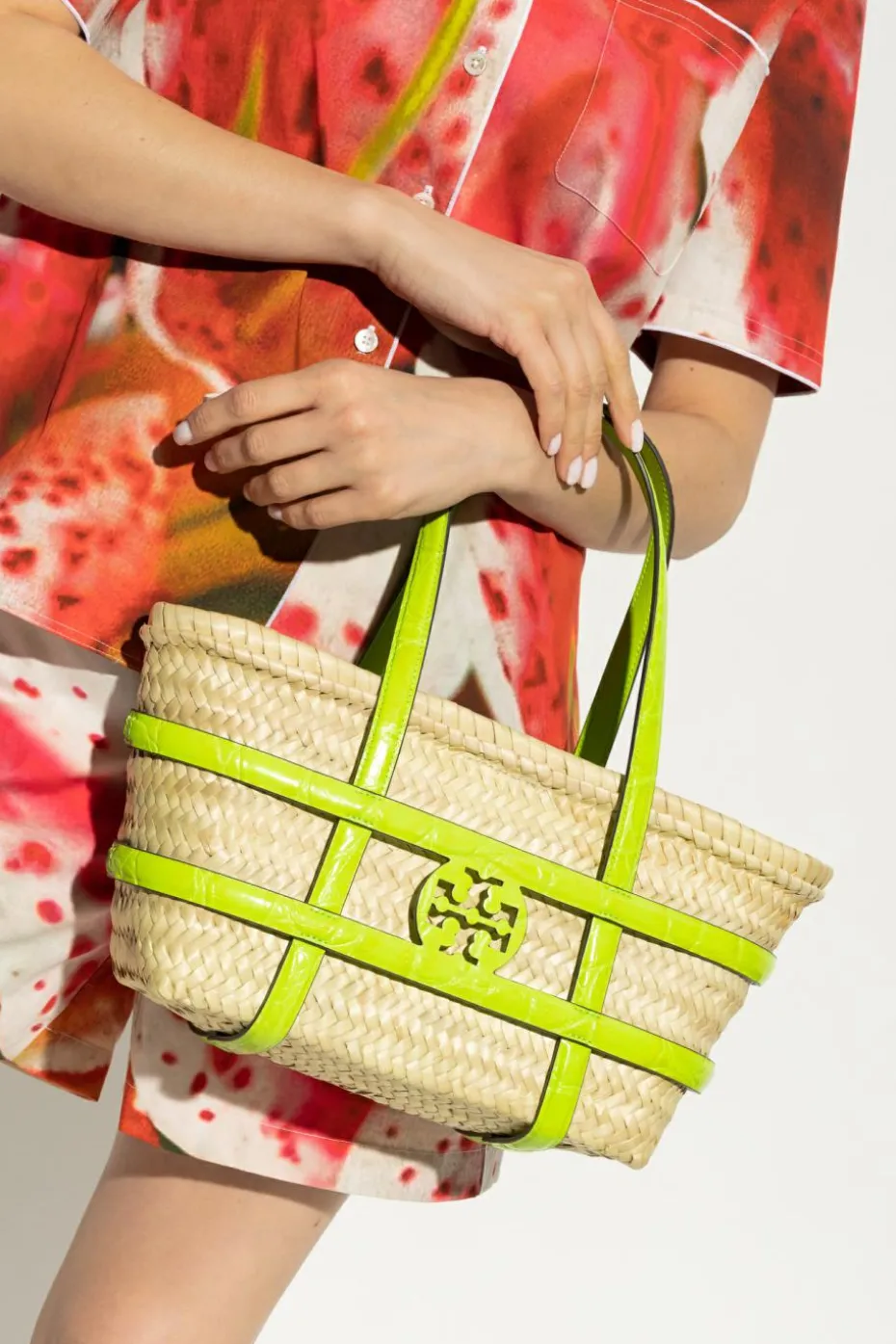 Tory Burch cream 'Ella Small' Shopper Bag