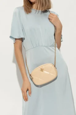 Tory Burch cream Kira Diamond Shoulder Bag