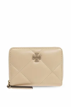 Tory Burch cream Leather wallet Kira