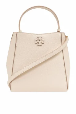Tory Burch cream Mcgraw Small Shoulder Bag