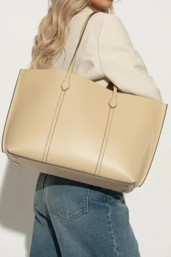 Tory Burch cream "Perry" shopper bag
