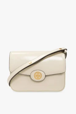 Tory Burch cream āRobinsonā shoulder bag