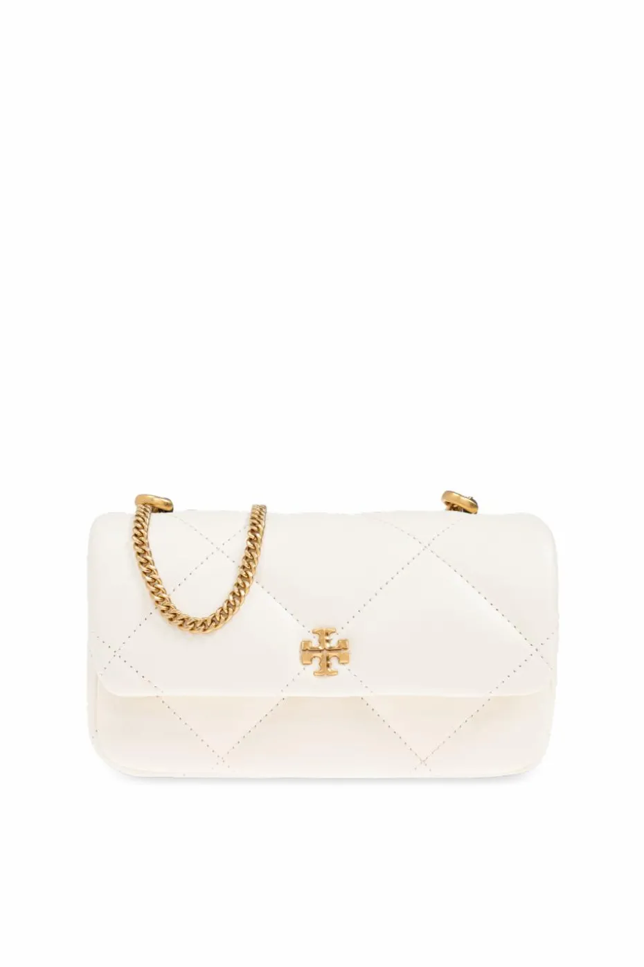 Tory Burch cream Shoulder bag `Kira Diamond Mini`